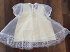 Vintage Baby Girls Yellow 2 Piece Dress Size 3 Months Union Made Ilgwu