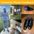 Men s Dress Shoes Formal Slip On Comfort Oxford Shoes Wedding Shoes