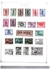 Collection  Belgium Part C Scott Album Page  1895 1955  Cat  107  M   U Bob
