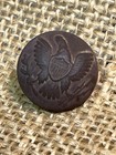 Excellent Dug Civil War Eagle Coat Button Dug At Kennesaw Mtn Georgia Complete