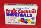 Vintage Fruit Cocktail Imperials Box Ferrara Pan Candy 1980s Say No To Drugs