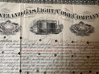 1891 Cleveland Gas Light And Coke Company  - Genuine Stock Certificate