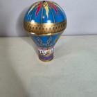 Vintage 1990s Churchills Hot Air Balloon Bank Tin     Paris Design 8  Tall