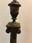 Vintage Corinthian neoclassical Bronze Table Lamp