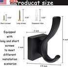 Towel Holder For Bathroom Wall  Bath Towel Rack  Shower Holder  Robe Hook  Heavy