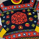 New Dungeons   Dragons Ugly Christmas Sweater Men s Size Small Holiday Gamers