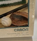 Wonder Art Caron Sports Latch Hook Kit  4268 20 X 27 Rug Canvas New Sealed