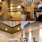 4 6pcs Led Light Under Cabinet Kitchen Counter Closet Puck Lamp Lighting Kit 12v