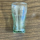 Vtg Libbey Coca-cola Genuine Coke Glass 2 25 Oz Green Mini Shot Glass 2214cc Usa