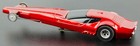 Vintage Auora Afx Aztec Red Dragster Ho Scale Slot Car