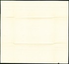 Complete 1840 Great Britain Mulready Envelope  Black One Pence Unused