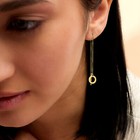 Rs Pure By Ross-simons 14kt Yellow Gold Circle Threader Earrings