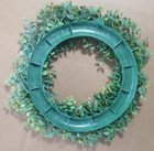 New Plastic Wreath 12    Artificial Greenery Indoor Wall Door Decor Free Ship