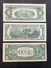 U s  Bills Starter Lot  2 00 Red Seal  Silver Certificate  Uncirculated  2 00