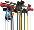 Righthand Garage Tool Storage Rack  8 Piece Wall Mounted Garage Organizer