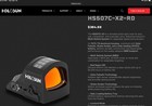 Holosun Hs507c-x2 Rd Circle Dot Black Red Dot Sight - Hs507c-x2 Rd  365              