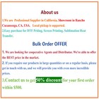 Ca Pick Up 6pcs 23  X 31  160 White Mesh Screen Printing Frame Aluminum Screens