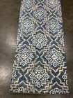 Blue   Grey 2 -3  X 8 -0  Back Stain Rug  Reduced Price 1172681276 Abt201a-28