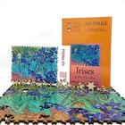 Wooden Jigsaw Puzzle For Adults By Foxsmartbox - 290 Pieces - Irises