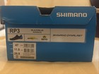 New Shimano Rp3 Road Cycling Shoes Black blue Size 47 Spd   3-bolt Compatible 