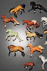 Lot Of 17 Breyer Stable Mate Horses   Silver Unicorn