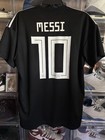 2018 Adidas Climalite Argentina Lionel Messi Soccer Futbol Jersey Mens Large Szl