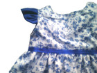 Fits American Girl 18  Doll Clothes-blue Flowers On White Dress 2