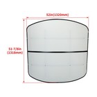 Tuff Top Tractor   Mower Canopy 52  X 52  For 2  X 2  Or 2  X 3  Rops -white
