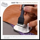  Leather Stitching Punch Aid Plate Leather Working Tools For Pull Up 1 Size