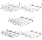 Kitchen Cabinet Pull Out Shelf Organizer Slide Out Drawer Basket 12 13 16 18 22 
