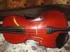 Violin 4 4 Labeled Eduard Reichert Dresden 1899  With Case 