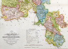 Map Oxfordshire Ebden   Duncan Post Reform Bill With Hand Colour 1838