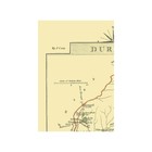 Historic Map - Durham County England - Cary 1792 - Vintage Wall Art