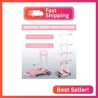 Yadufa Mini Small Folding Hand Truck Dolly With 2 Tank Wheels  Expandable Base P
