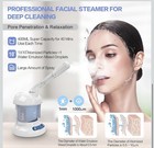 Facial Steamer Adjustable Large Spray 400ml Deep Cleansing White blue