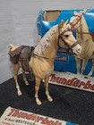 Marx Johnny West Thunderbolt Horse With Tack  Box