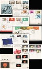 Hong Kong-covers- 23 fdc   Circulated-diff years-