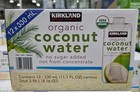 Organic Coconut Water 11 1 Oz 12 Pack No Sugar Added Usda Organic
