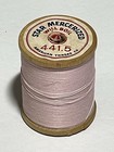 Vintage Star Mercerized Thread On Wood Spool Pink Color Lot Pk4
