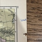 Antique Map Of South Eastern Europe 1856  1914 Print  8 5   x6 5   