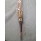 Ralph Lauren Safari For Men Umbrella Tan Khaki Wood Handle Vintage