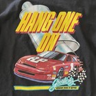 Vintage 90 s Hang One On Nascar Ap Challenge Racing Graphic Shirt Single Stich