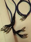 Large Lot Of Audio video Cables Scosche Fosgate Monster Python Etc See Pics