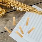 10pcs Eb Saxophone Reeds Saxophone Accessories Alto Sax Reeds Replacements