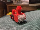 Red Plastic Beach Sand Toy Truck Construction Vehicle With Scoop Digger