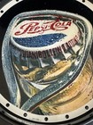 Vintage Mexican Pepsi Cola Tin Tray 13 75     16516    a   