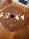J    P  Coats Vintage Original Wooden Empty Thread Spool Brown black