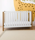 Cuna Convertible Para Bebe 4 En 1 Madera 4-in-1 Convertible Baby Crib Wood New