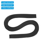 720pcs Quilling Strips Paper 5mm 21  Origami Paper For Art Diy Black