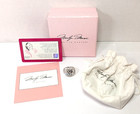Marilyn Monroe Womens Silver Tone Cubic Zirconia Cluster Ring Sz 6 Boxed